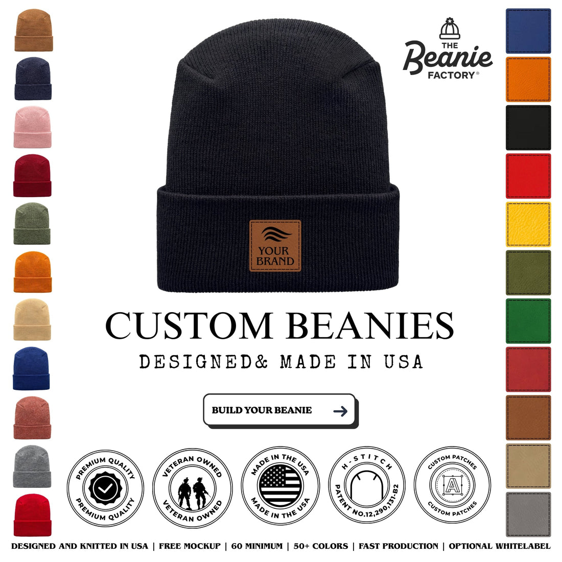 The Ultimate Guide to Custom Beanies: How to Order, Design, and Choose the Best USA-Made Headwear