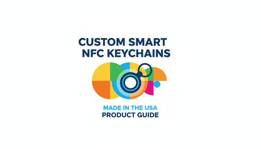 Smart NFC Keychains: Custom, Eco-Friendly, USA-Made