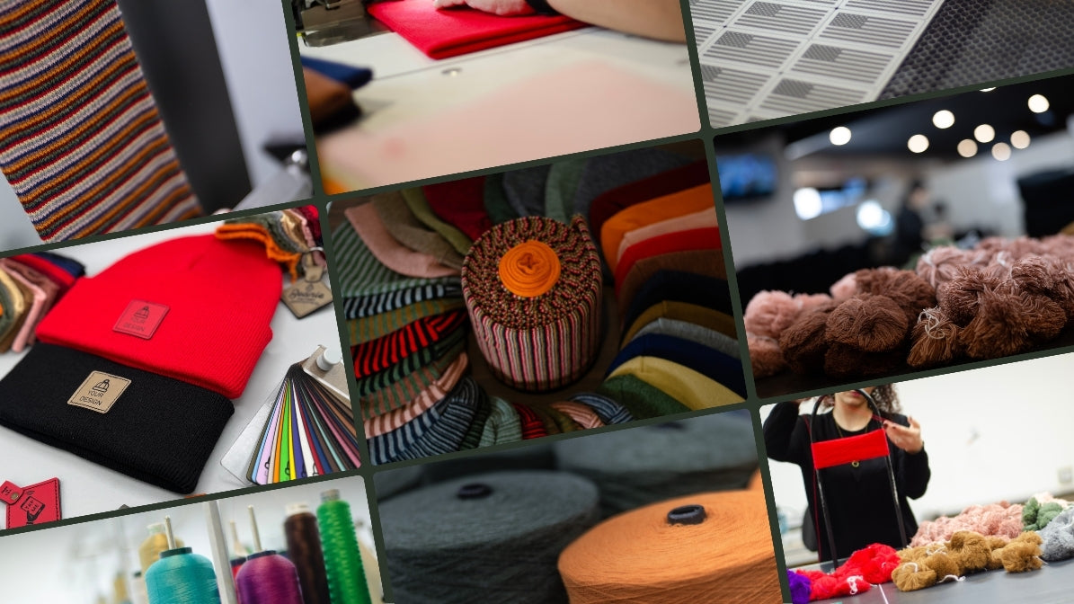 American-made custom beanies manufactured in Parma, Greater Cleveland Area