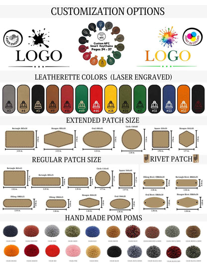 Custom NFC Keychains & Patches – Made in the USA