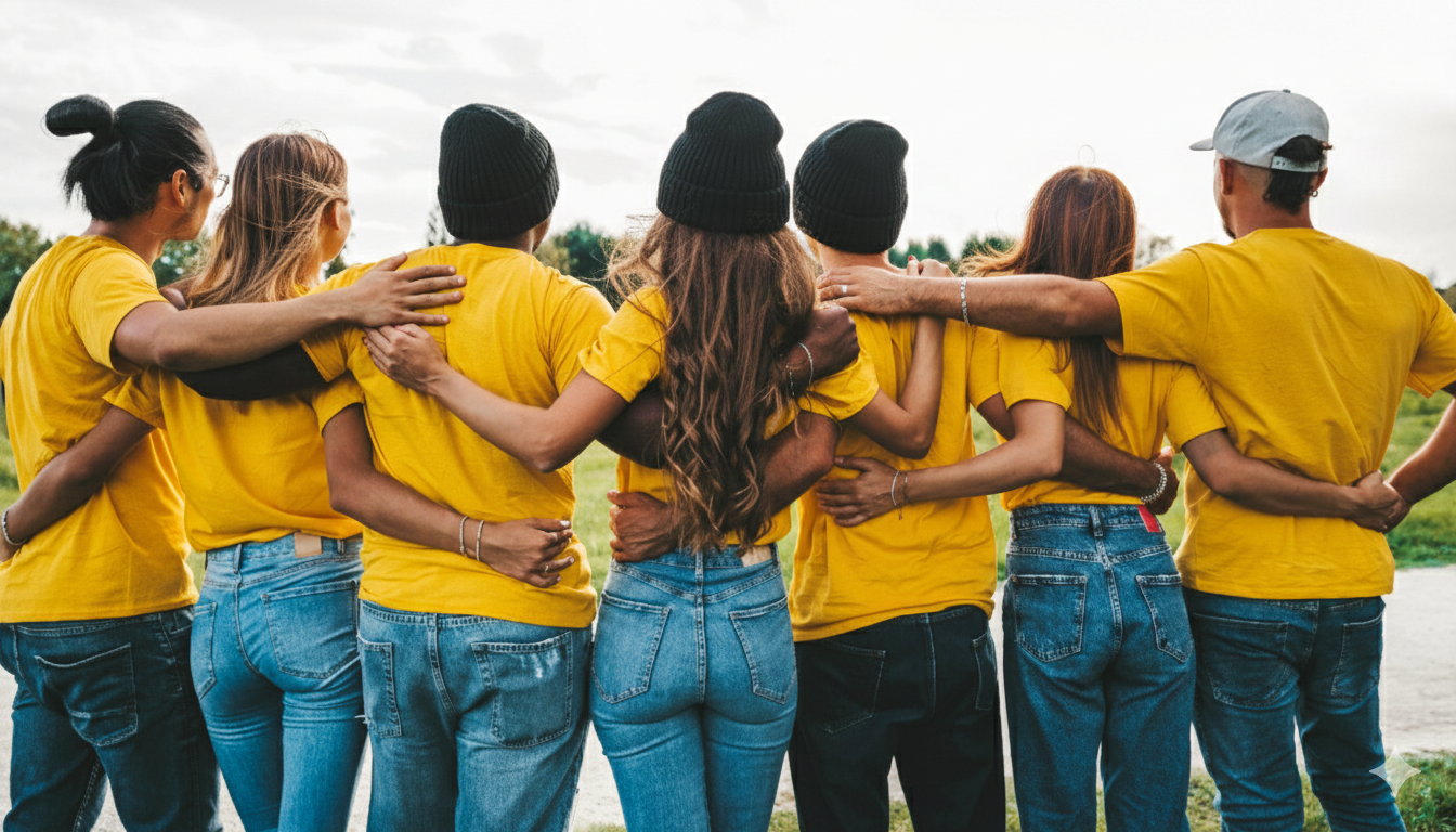 American-made custom beanies manufactured in Parma, Greater Cleveland Area