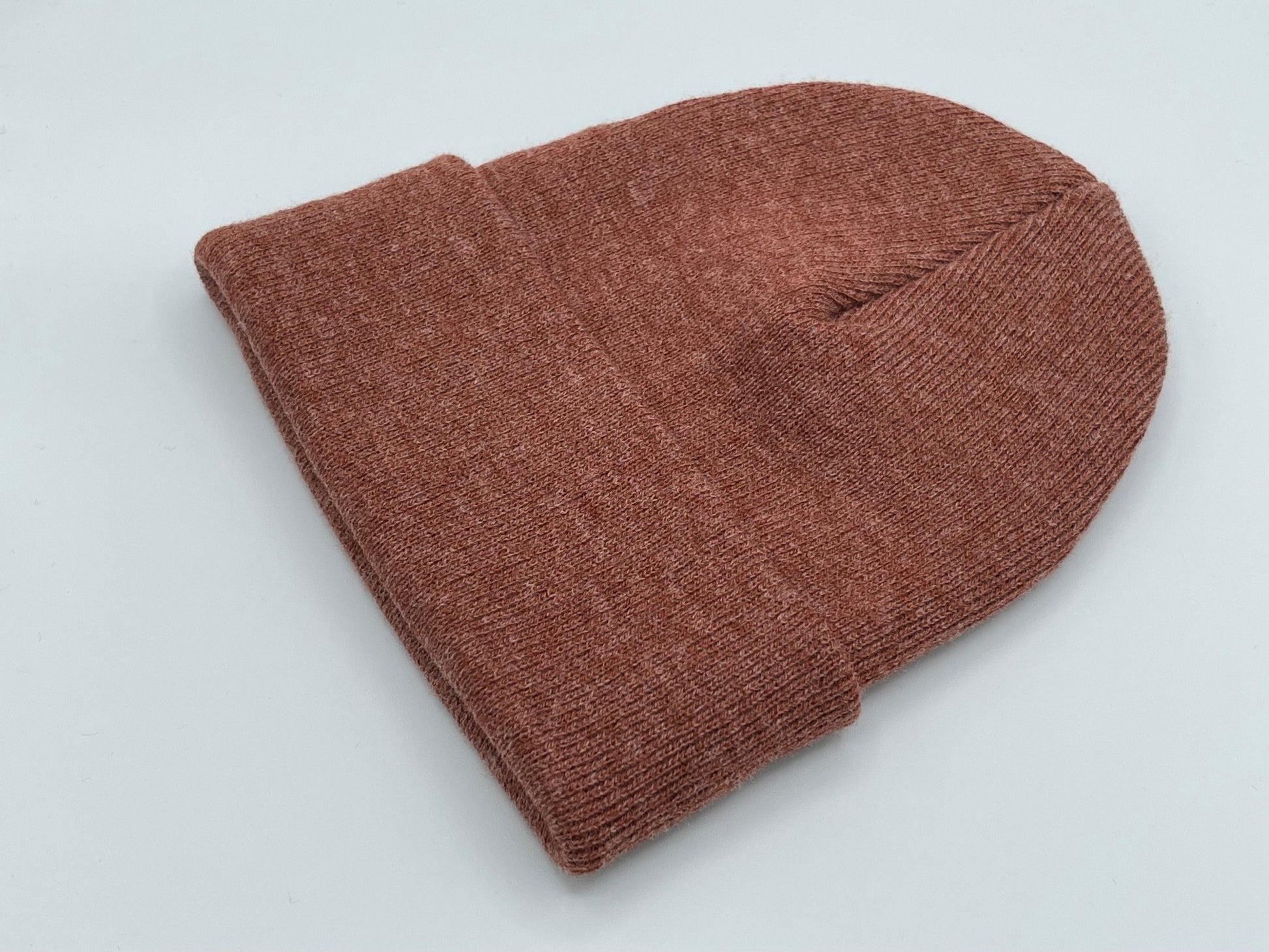 Blank Beanie Factory Cuffed Winter Hat, Wholesale price, Premium Quality, Burgundy, Made in U.S.A - The Beanie Factory