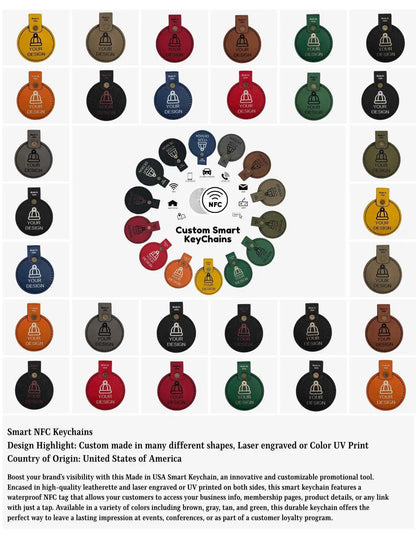 Custom NFC Keychains & Patches – Made in the USA