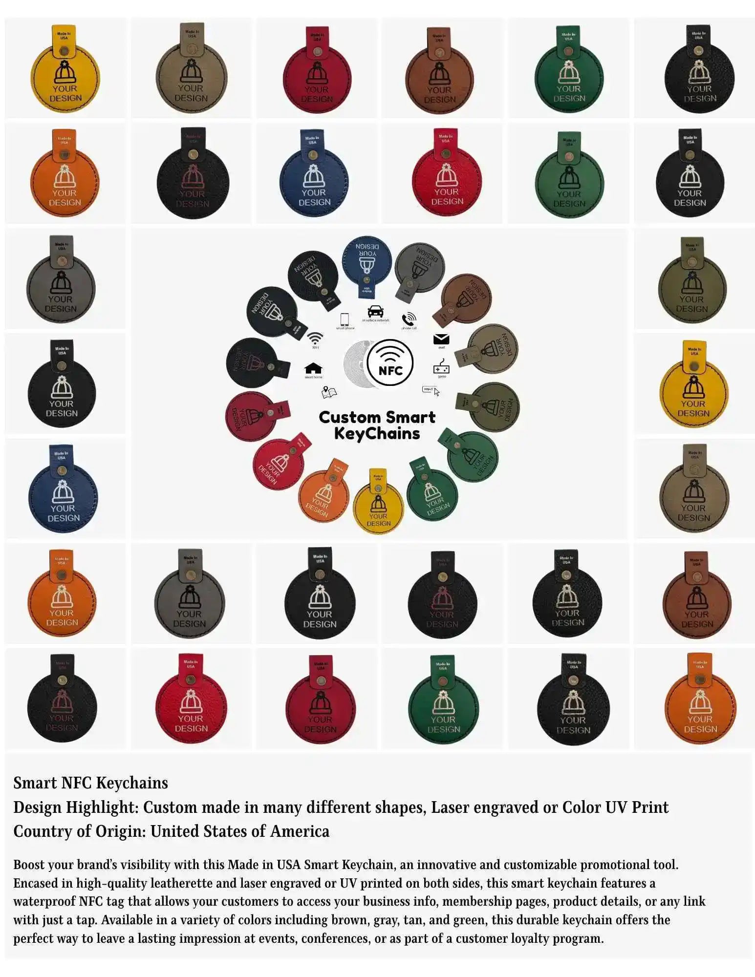 Custom NFC Keychains & Patches – Made in the USA The Beanie Factory Custom, Personlize 