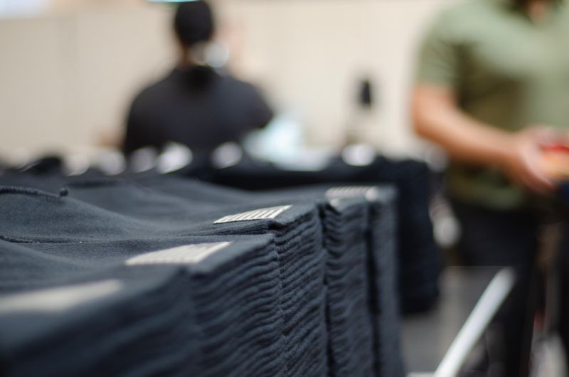 American-made custom beanies manufactured in Parma, Greater Cleveland Area